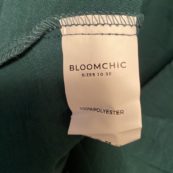 Brand New BloomChic Emerald Dress…size 14-16 - Picture 4 of 4